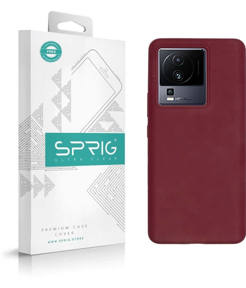     			Sprig Plain Cases Compatible For Silicon Iqoo Neo 7 Pro 5G ( Pack of 1 )