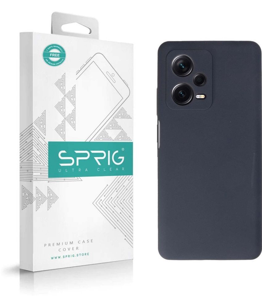     			Sprig Plain Cases Compatible For Silicon Redmi Note 12 Pro Plus ( Pack of 1 )