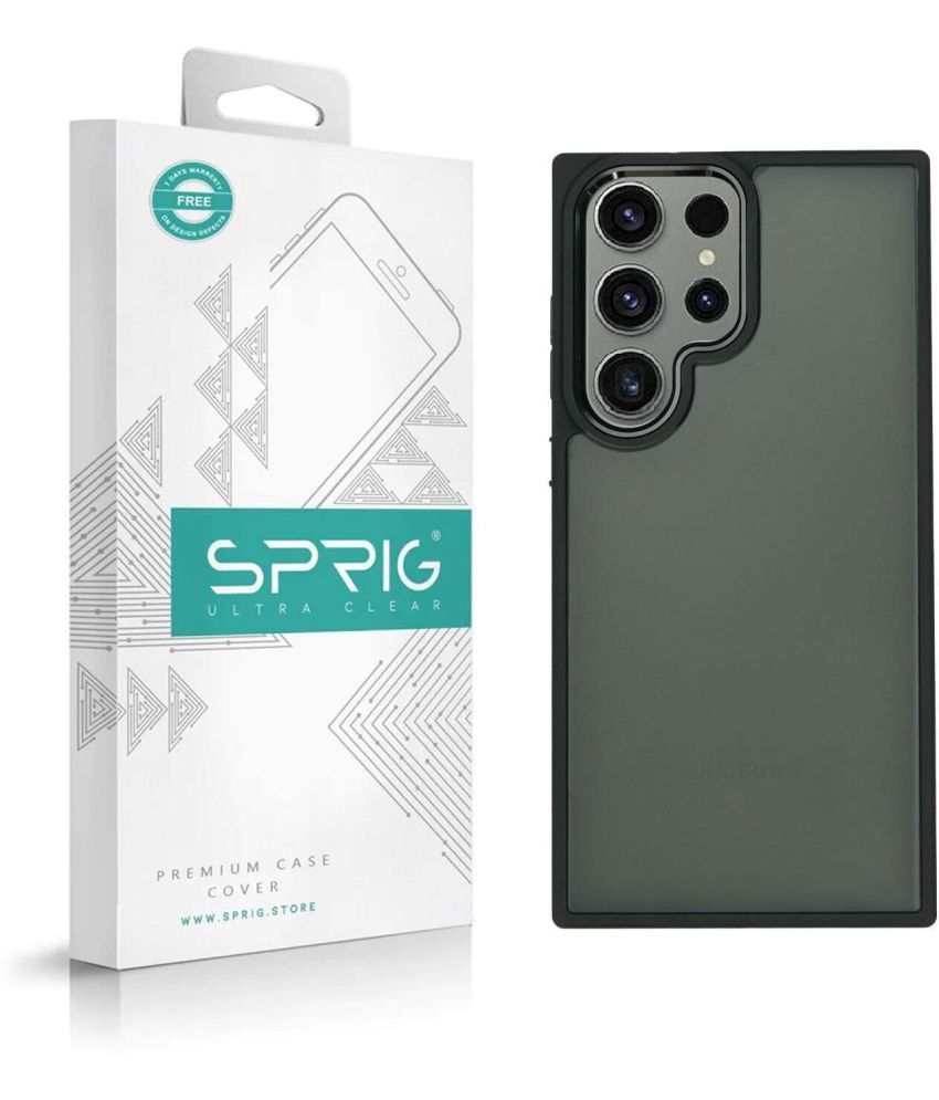     			Sprig Plain Cases Compatible For Polycarbonate Samsung Galaxy S23 Ultra 5G ( Pack of 1 )