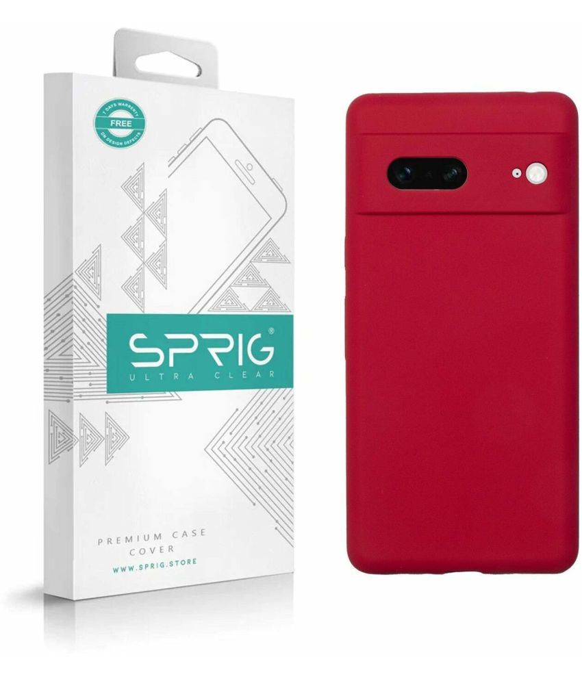     			Sprig Plain Cases Compatible For Silicon Google Pixel 7 ( Pack of 1 )