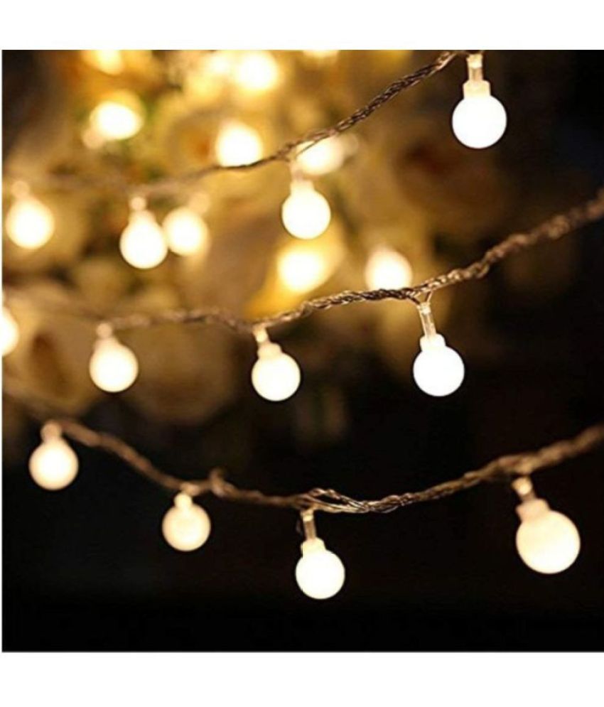     			Kadio Yellow 5Mtr String Light ( Pack of 1 )