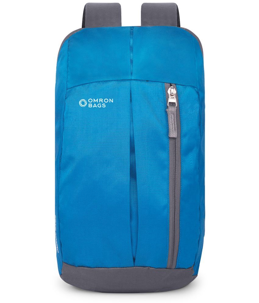     			OMRON BAGS 12 Ltrs Polyester Backpack *For Men & Women ( Blue )