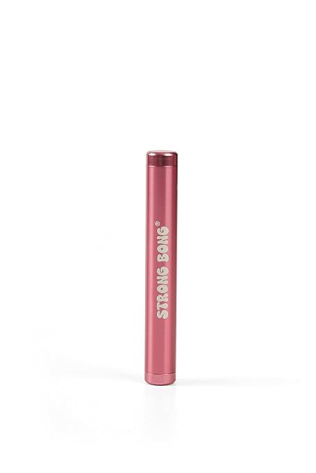     			STRONG BONG Premium Aluminium Doob Tube -Pink | Joint Holder | Air-tight | Smell-Proof | Waterproof | Reusable