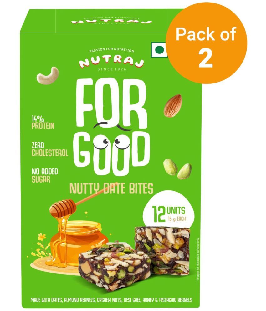     			Nutraj Dates (Khajoor) 360 Pack of 2