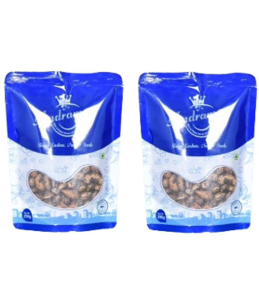     			ANDRA MART Roasted Masala Black Pepper Cashews and  Salt of 500 gms Pack of 2