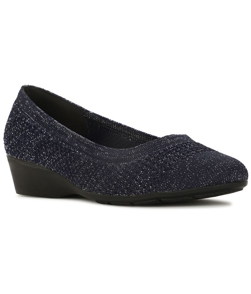     			Bata Navy Blue Women's Pumps Heels