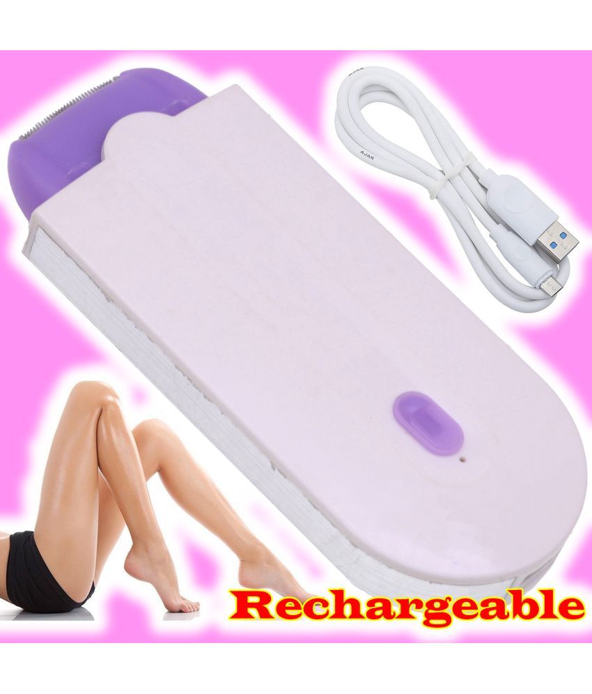     			JMALL Rechargeable White Cordless Bikini Area With 40 minutes Runtime