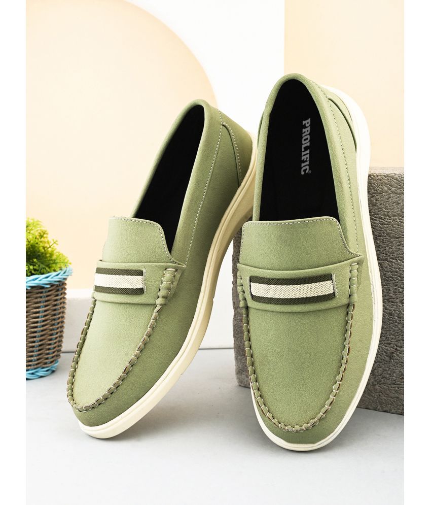     			Prolific Green Men's Slip on