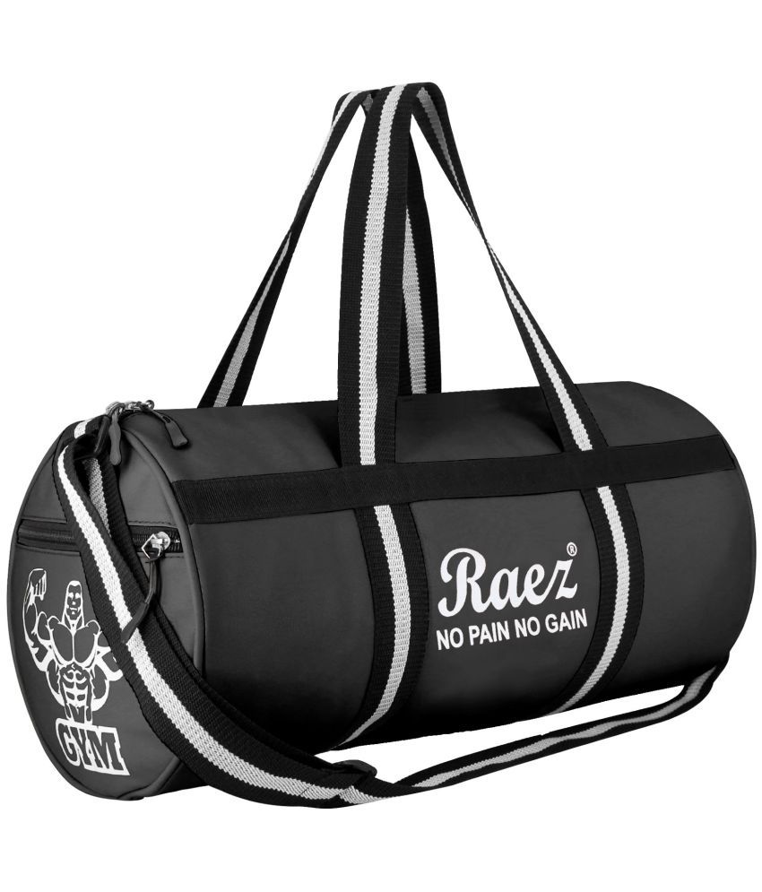     			Raez P.U. BLACK 5 Ltrs Gym Bag