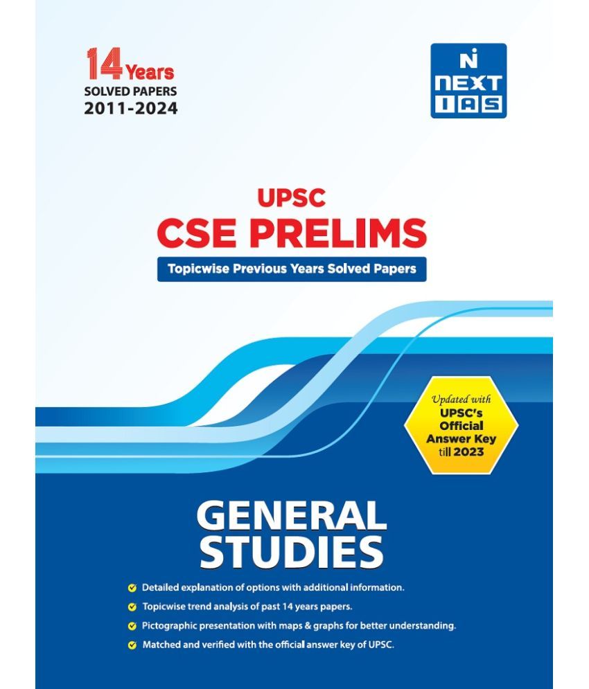     			UPSC: CSE Prelims General Studies Topicwise Previous Year Solved Paper