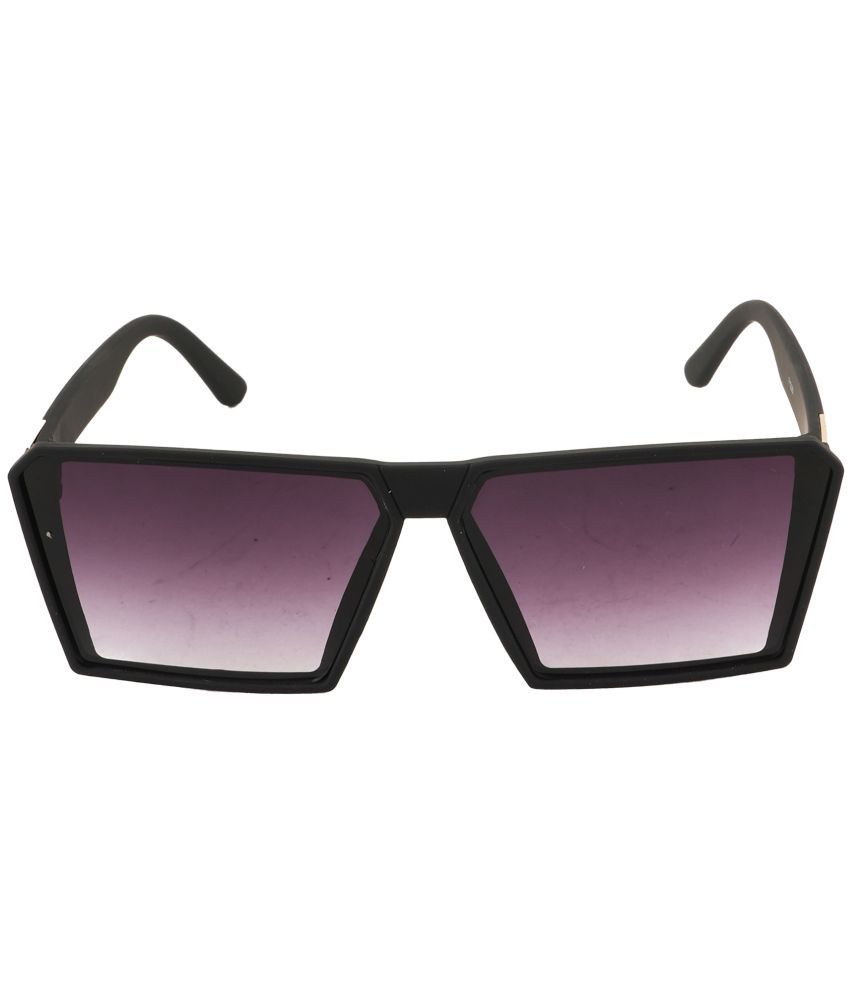     			Bayberry Black Rectangular Sunglasses ( Pack of 1 )