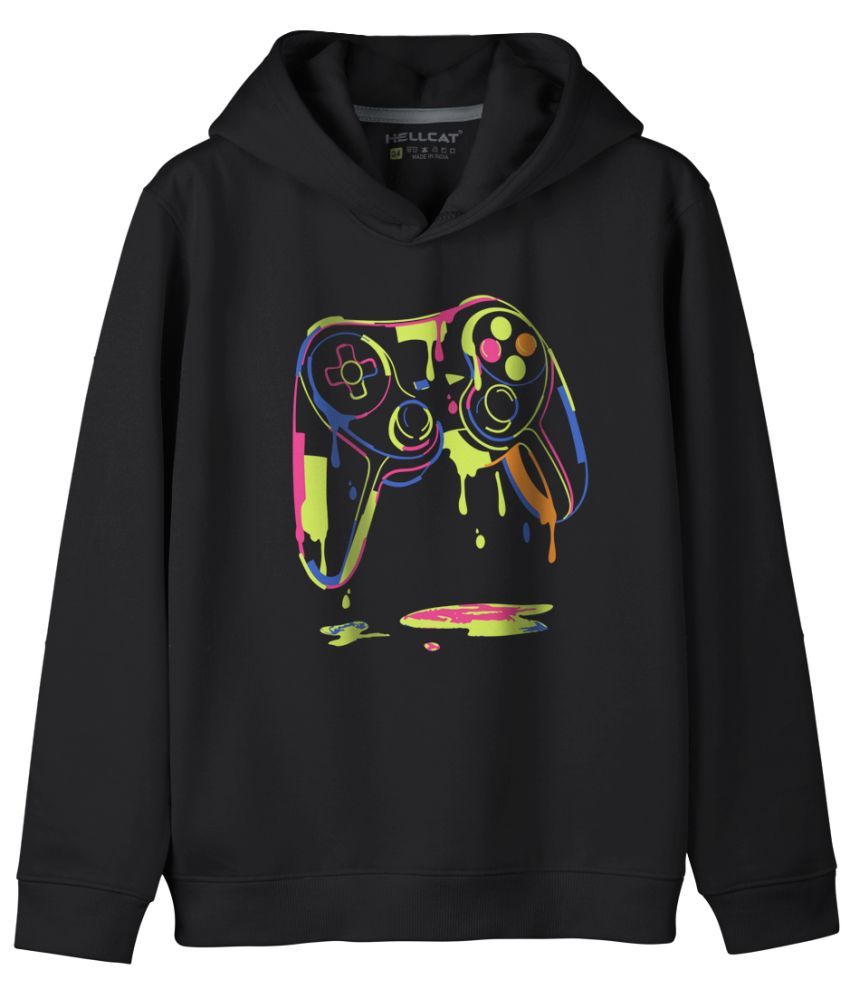     			HELLCAT Pack of 1 Girls Cotton Blend Sweatshirt ( Black )