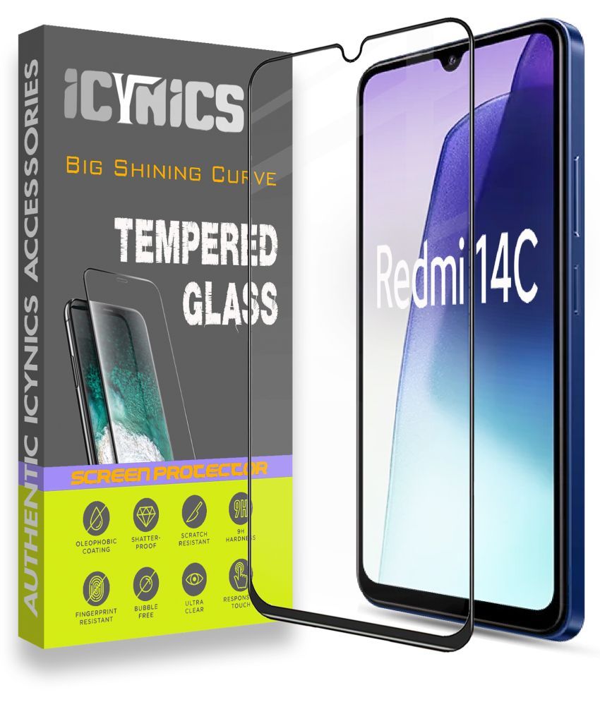     			Icynics Tempered Glass Compatible For Redmi 14C ( Pack of 1 )