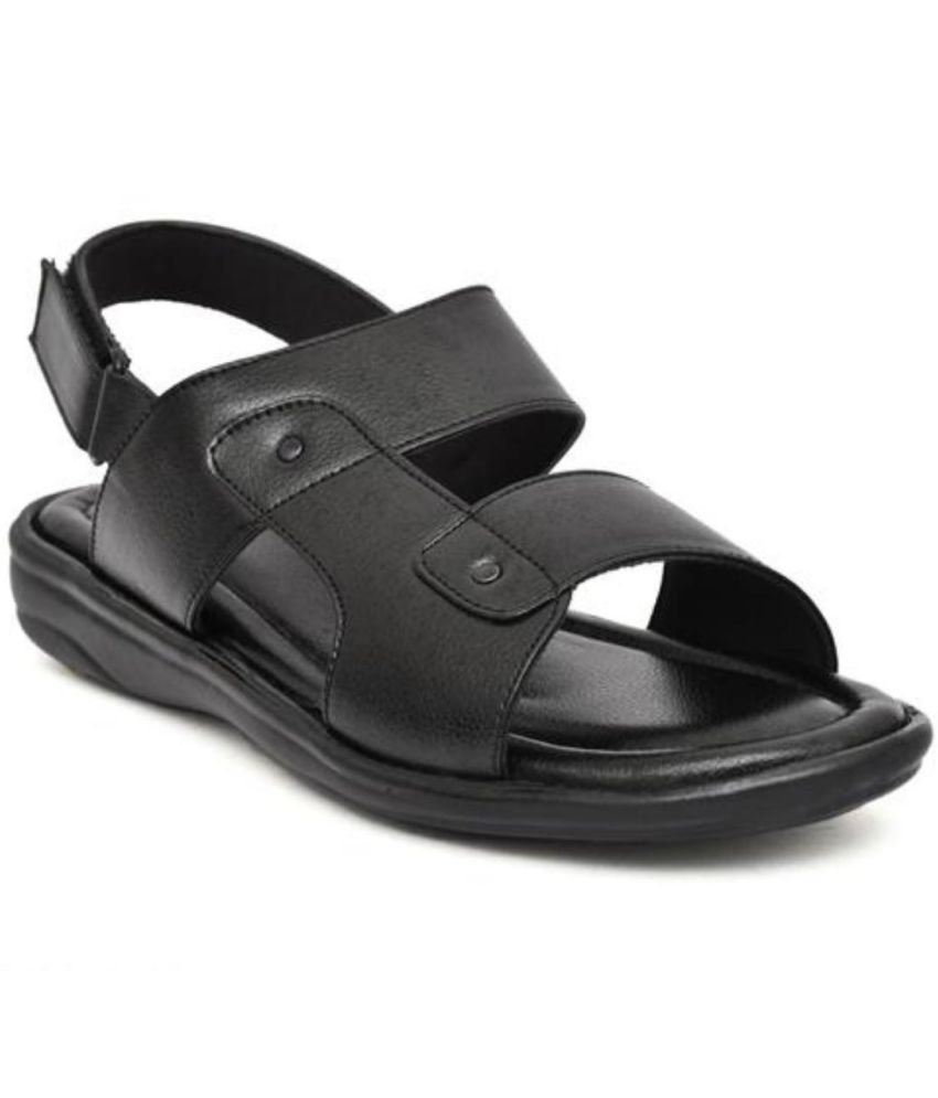     			RAGE GAZE - Black Men's Sandals