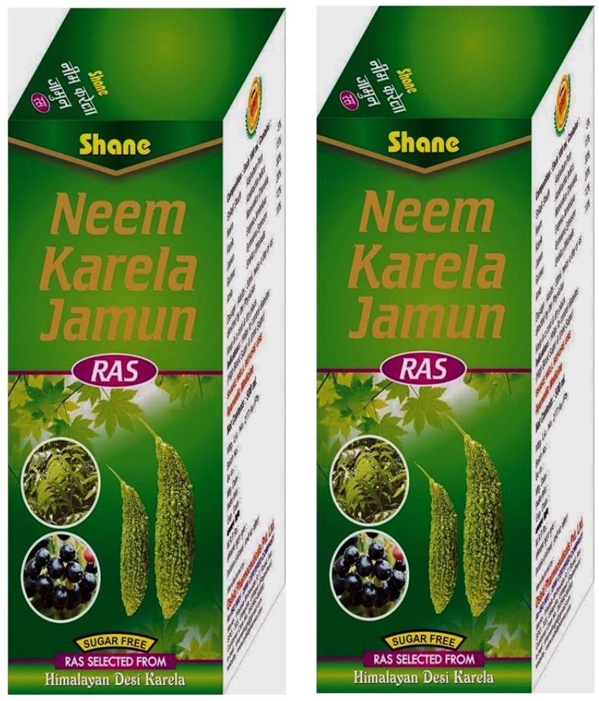     			Shane Neem Karela Jamun Ras 500ml Pack of 2 (Sugar Free)