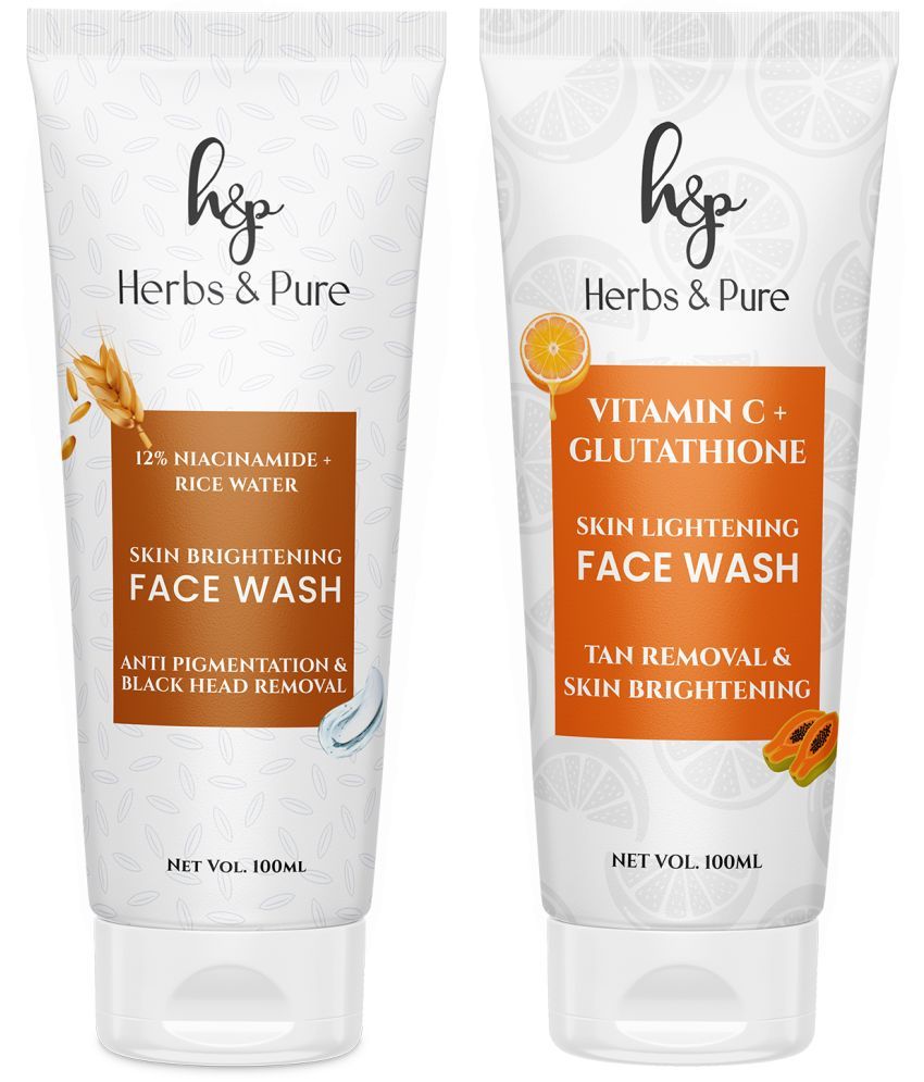     			Herbs and Pure - Blackheads and Whiteheads Removal Face Wash For All Skin Type ( Pack of 2 )