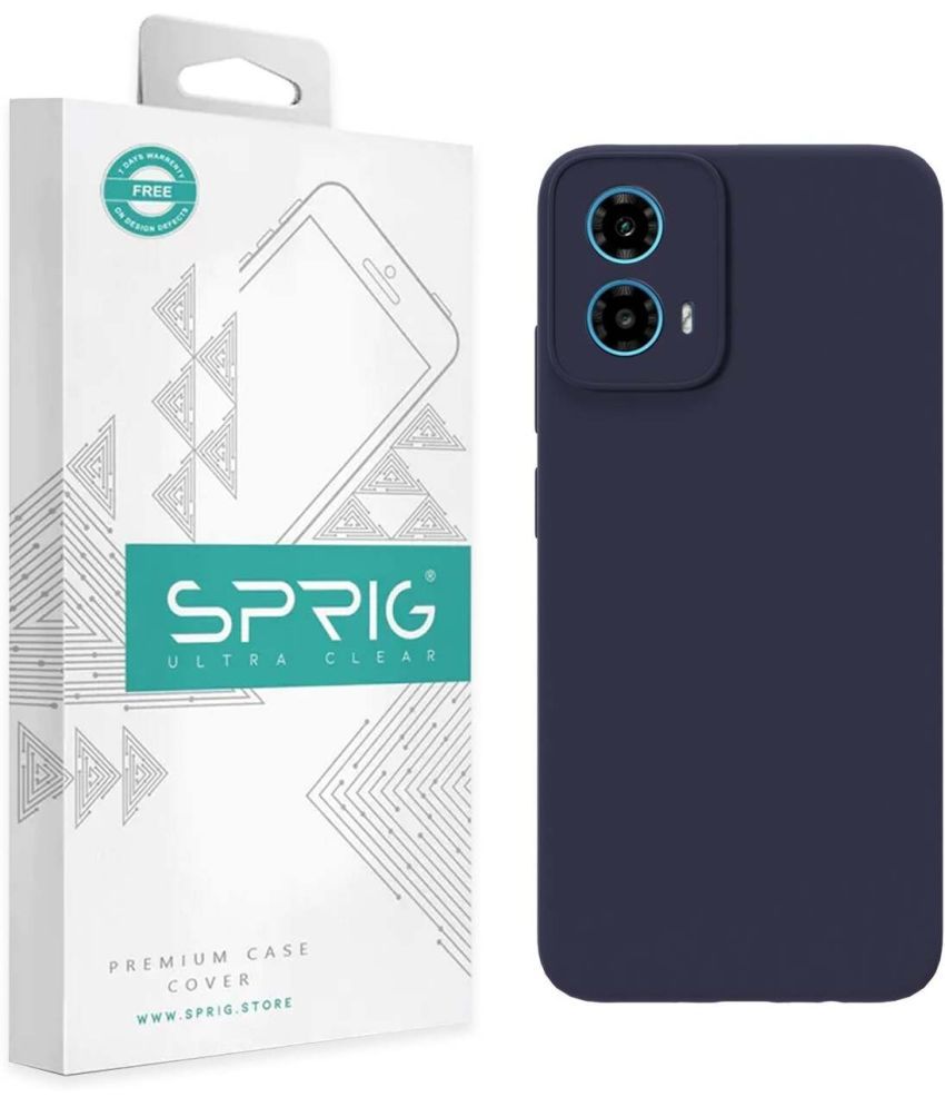     			Sprig Plain Cases Compatible For Silicon Moto G34 ( Pack of 1 )