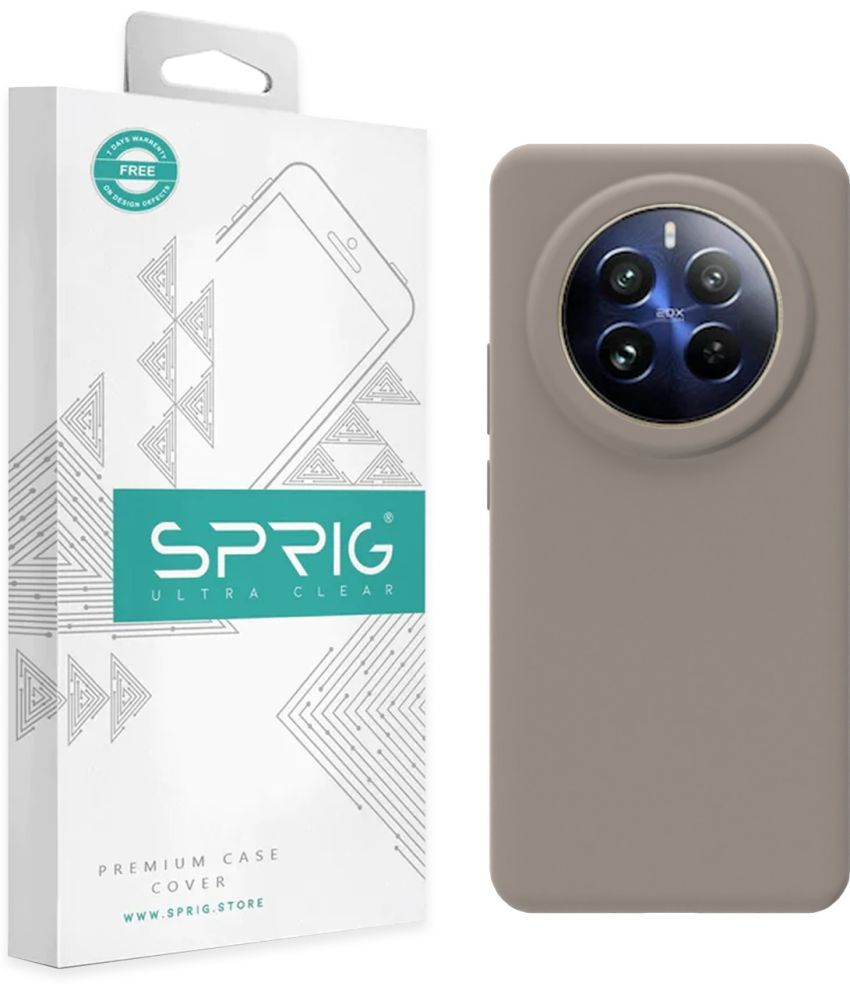     			Sprig Plain Cases Compatible For Silicon Realme 12 Pro ( Pack of 1 )