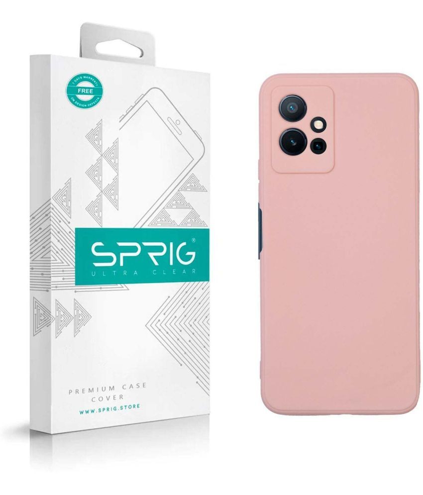     			Sprig Plain Cases Compatible For TPU Glossy Cases Vivo Y55 ( Pack of 1 )