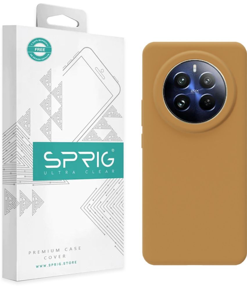     			Sprig Plain Cases Compatible For Silicon Realme 12 Plus 5G ( Pack of 1 )