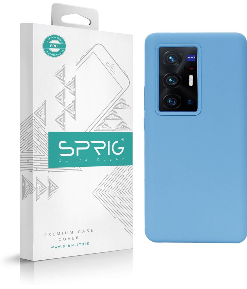     			Sprig Plain Cases Compatible For Silicon Vivo X70 Pro ( Pack of 1 )