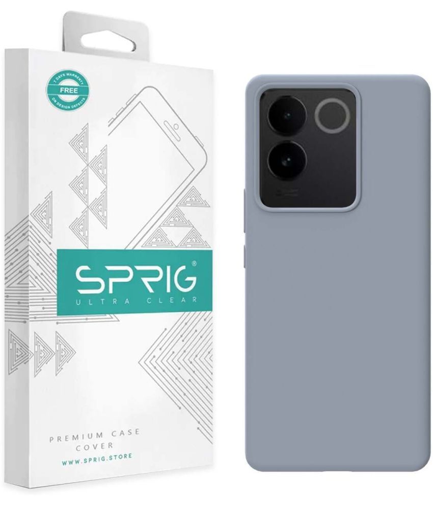     			Sprig Plain Cases Compatible For Silicon Iqoo Z7 Pro ( Pack of 1 )