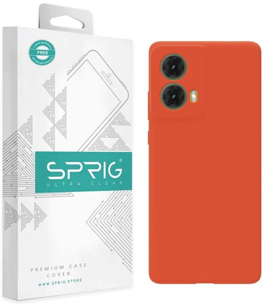     			Sprig Plain Cases Compatible For Silicon Moto G85 5G ( Pack of 1 )