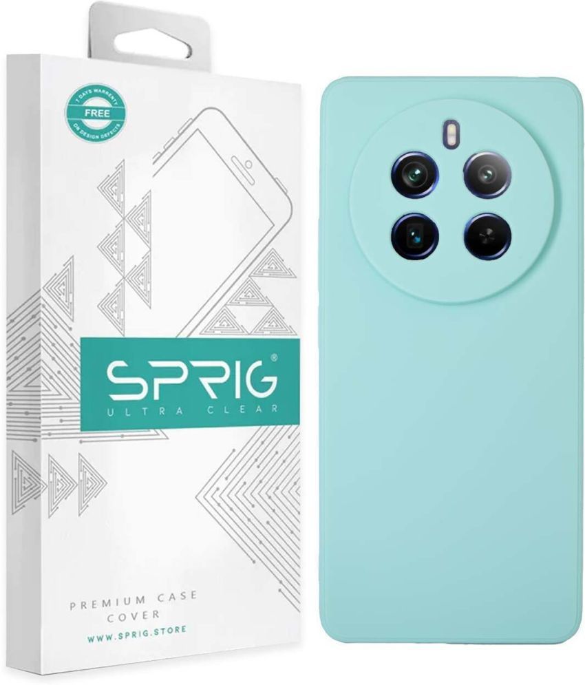     			Sprig Plain Cases Compatible For TPU Glossy Cases Realme 12 Pro ( Pack of 1 )