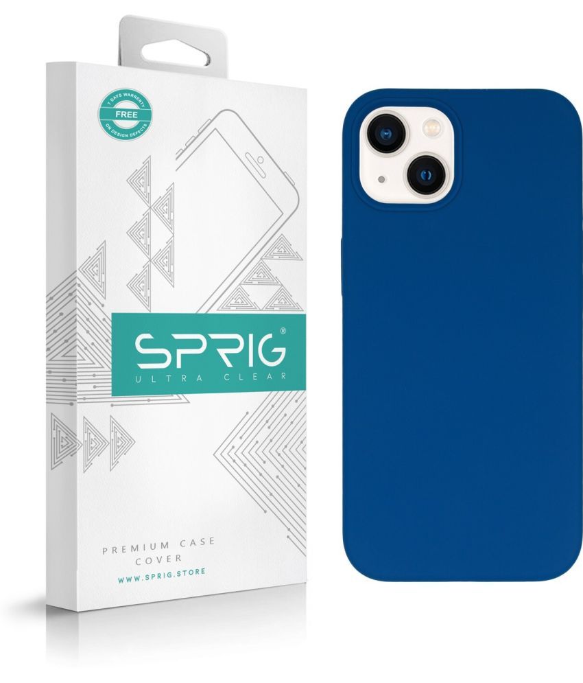     			Sprig Plain Cases Compatible For Silicon Apple Iphone 13 Mini ( Pack of 1 )