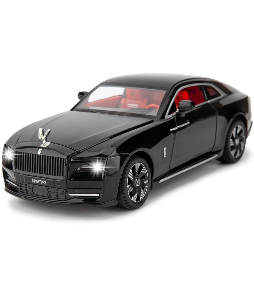     			1:24 Roll Royce Specture Alloy Metal Pull Back Die-cast Car Scale Model with Sound Light Mini Auto Toy for Kids Metal Model Toy Car