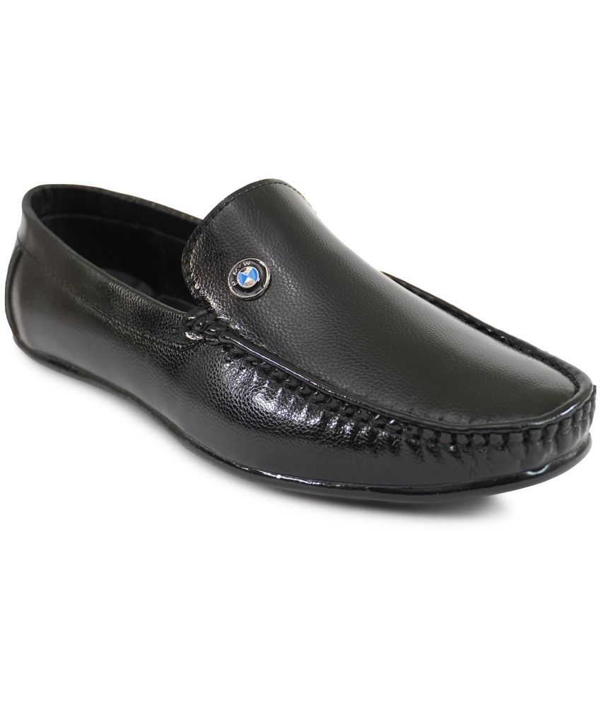     			2Legs Shoes Black Men's Slip on