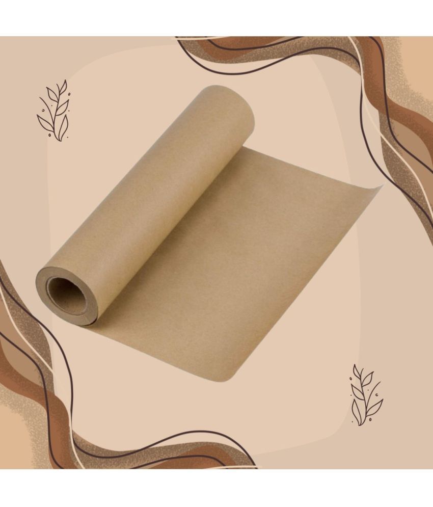     			Bungbee Kraft Paper Roll for Packaging 38 Inches x 10 Meters 180 GSM Brown, Large Premium Craft Paper Roll for Packing, Bags and Wrapping