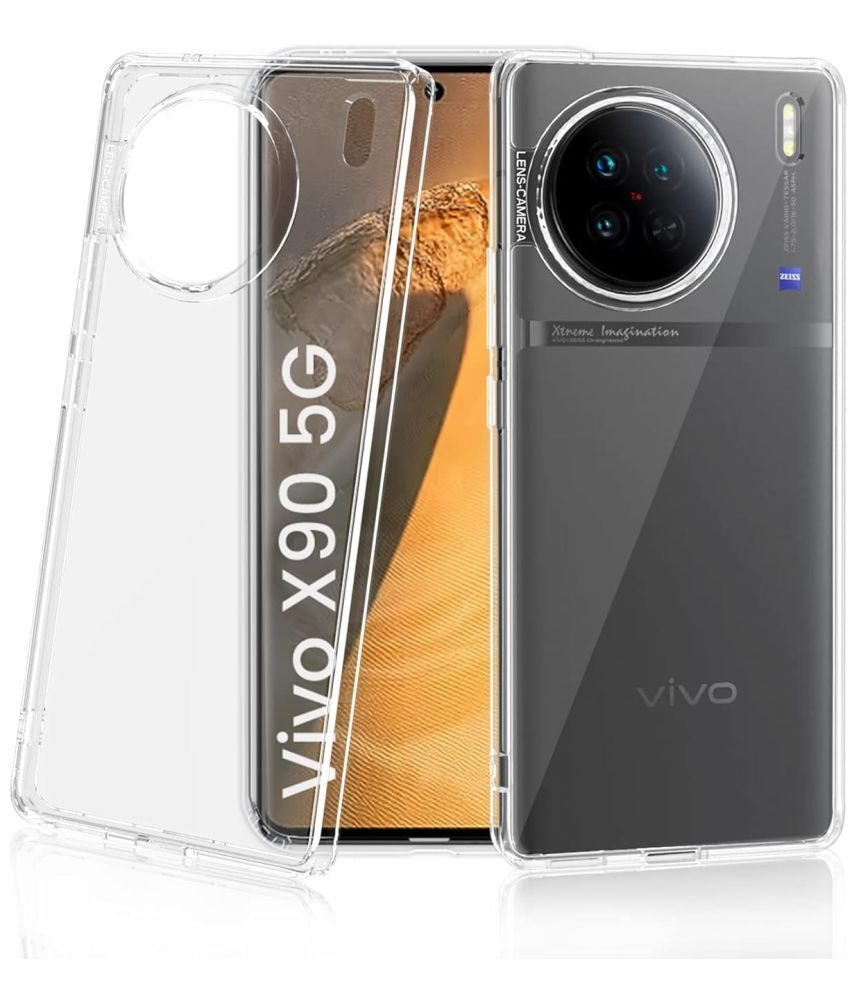     			Doyen Creations Plain Cases Compatible For Silicon VIVO X90 5G ( )