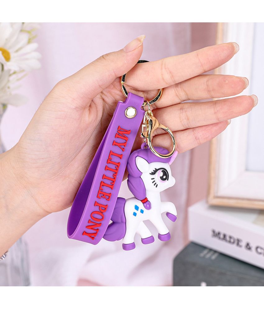     			Flenzy Purple Key Chain ( Pack of 1 )