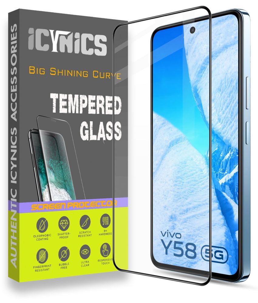     			Icynics Tempered Glass Compatible For Vivo Y58 5G ( Pack of 1 )