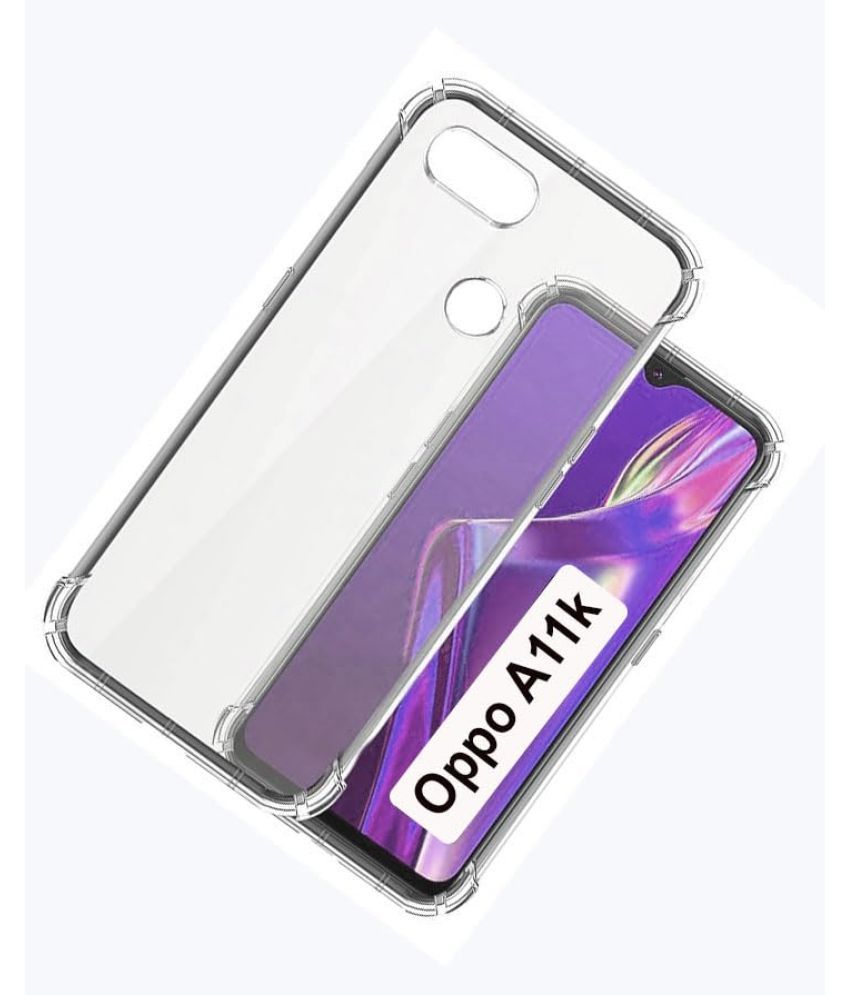     			Kosher Traders Plain Cases Compatible For Silicon OPPO A12 ( )