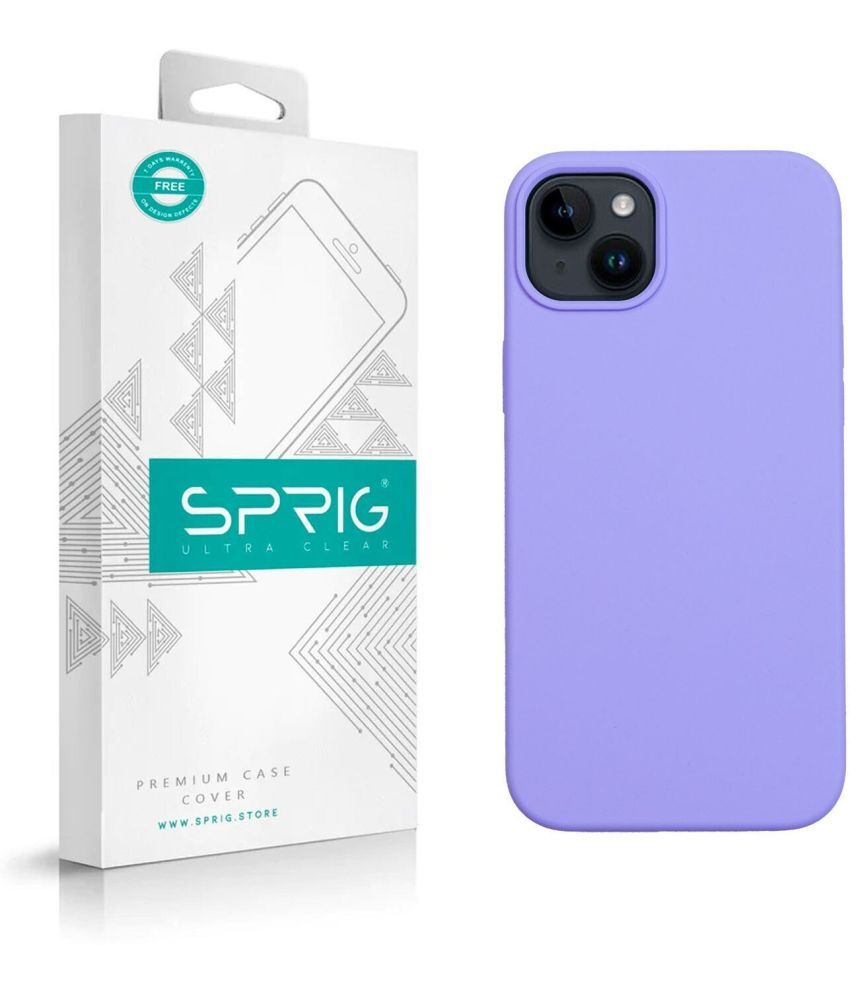     			Sprig Plain Cases Compatible For Silicon Apple Iphone 14 ( Pack of 1 )