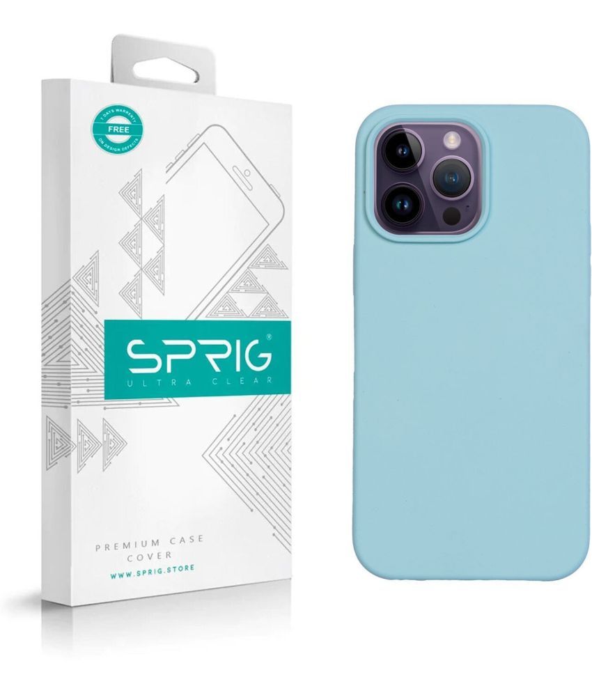     			Sprig Plain Cases Compatible For Silicon Apple Iphone 14 Pro ( Pack of 1 )