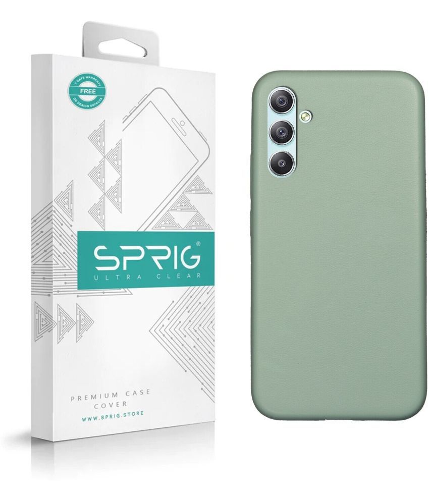     			Sprig Plain Cases Compatible For TPU Glossy Cases Samsung Galaxy A34 5G ( Pack of 1 )