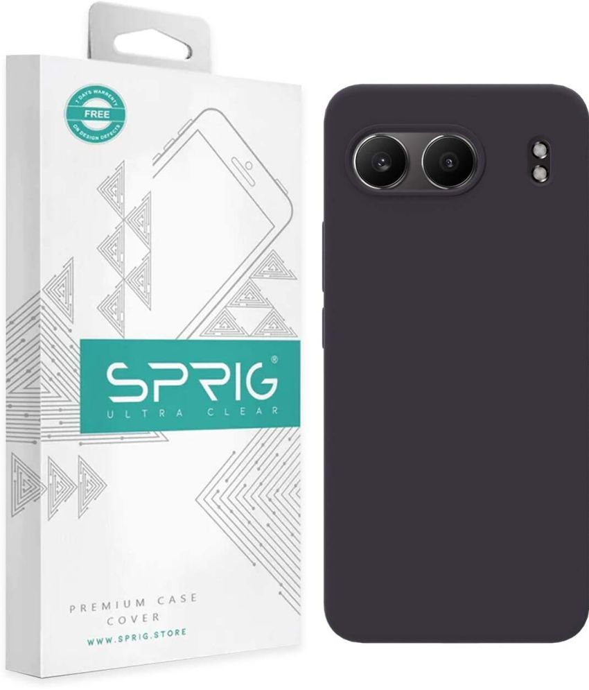     			Sprig Plain Cases Compatible For Silicon Oneplus Nord 4 ( Pack of 1 )