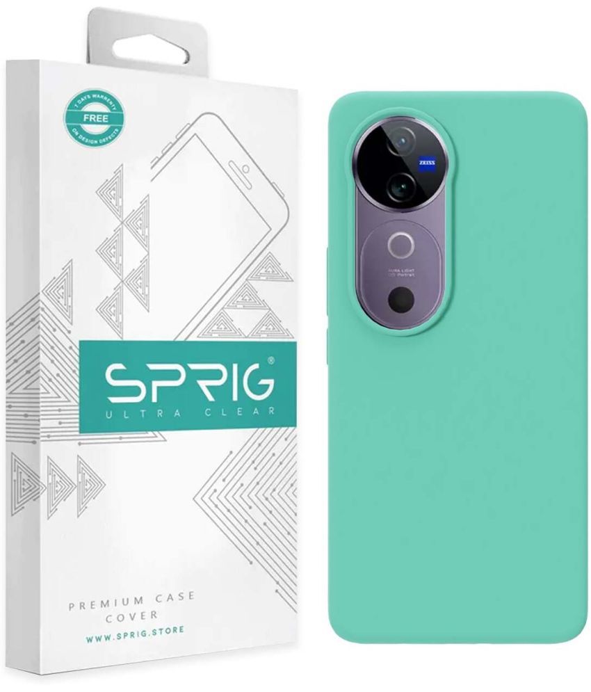     			Sprig Plain Cases Compatible For Silicon Vivo T3 Ultra ( Pack of 1 )