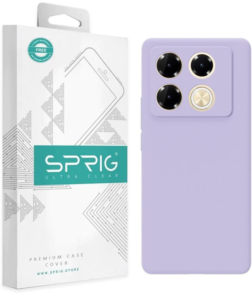     			Sprig Plain Cases Compatible For Silicon Infinix Note 40 Pro ( Pack of 1 )