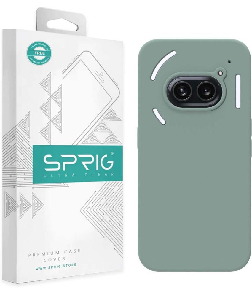     			Sprig Plain Cases Compatible For Silicon Nothing Phone 2A Plus ( Pack of 1 )