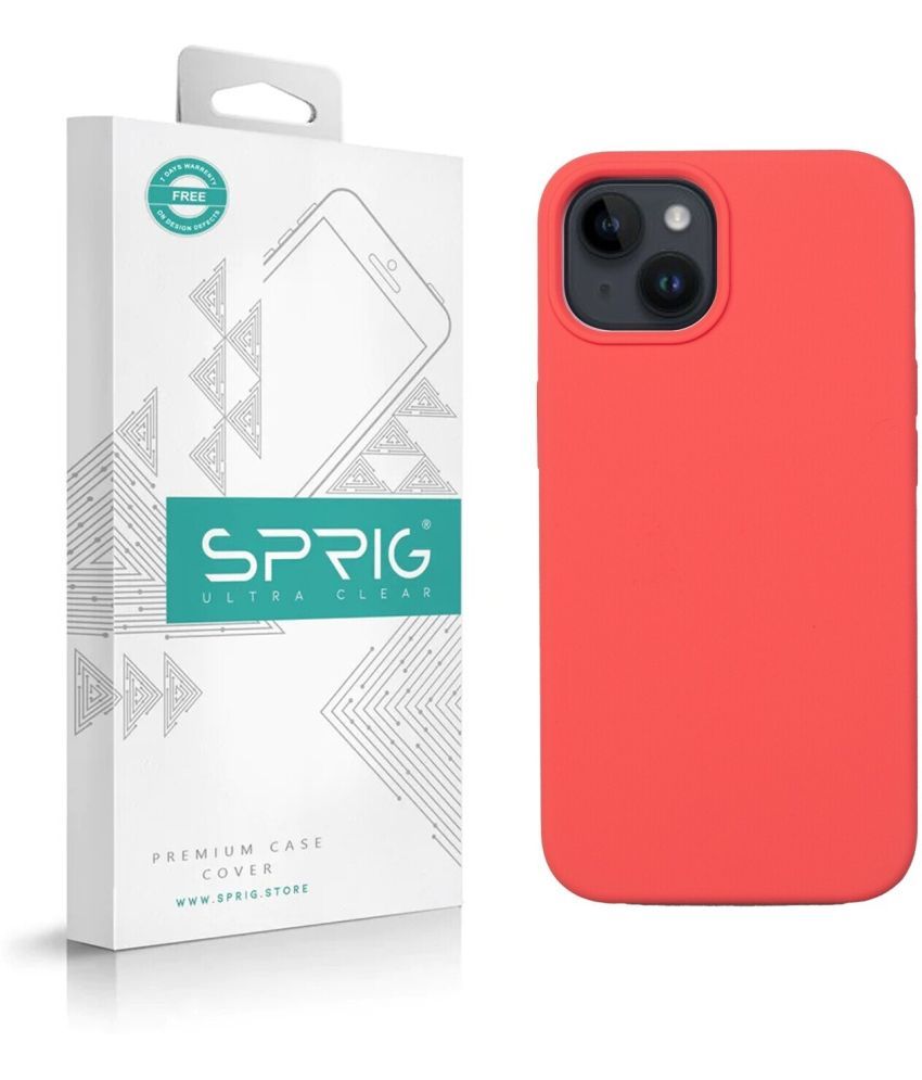     			Sprig Plain Cases Compatible For Silicon Apple Iphone 15 Plus ( Pack of 1 )