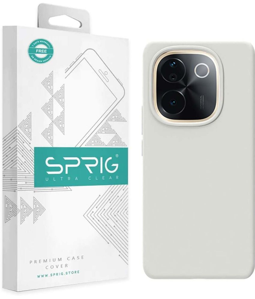     			Sprig Plain Cases Compatible For Silicon Vivo T3 Pro ( Pack of 1 )