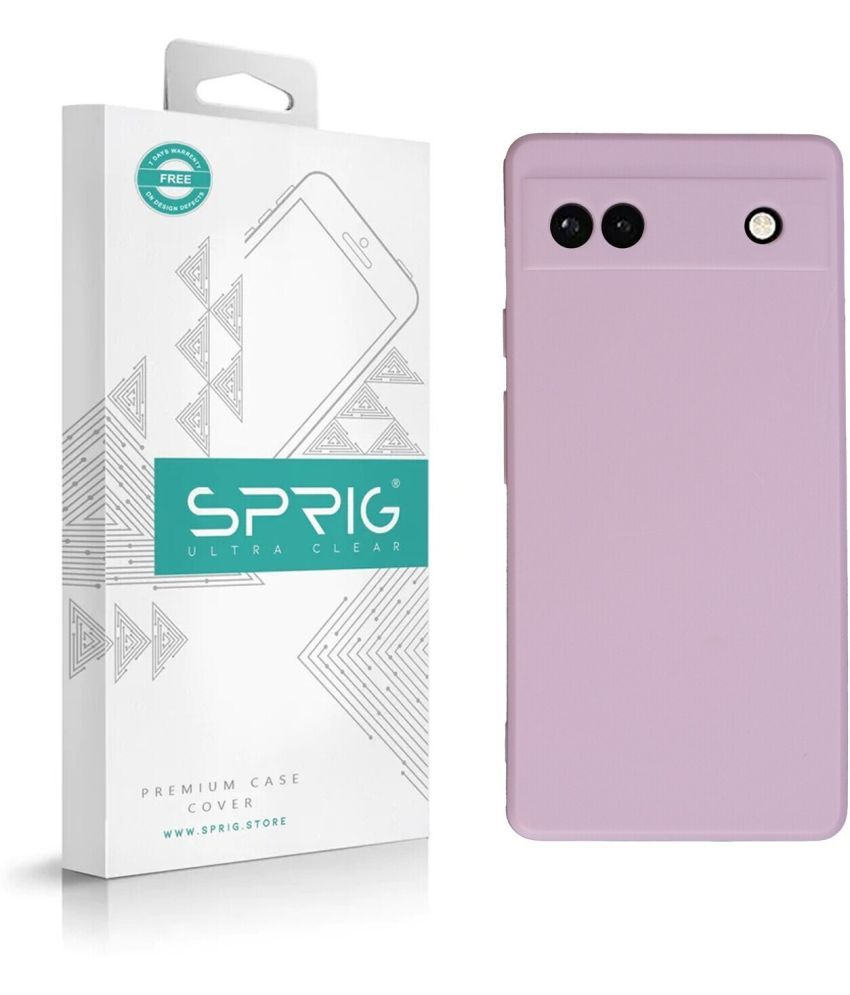     			Sprig Plain Cases Compatible For TPU Glossy Cases Google Pixel 6A ( Pack of 1 )