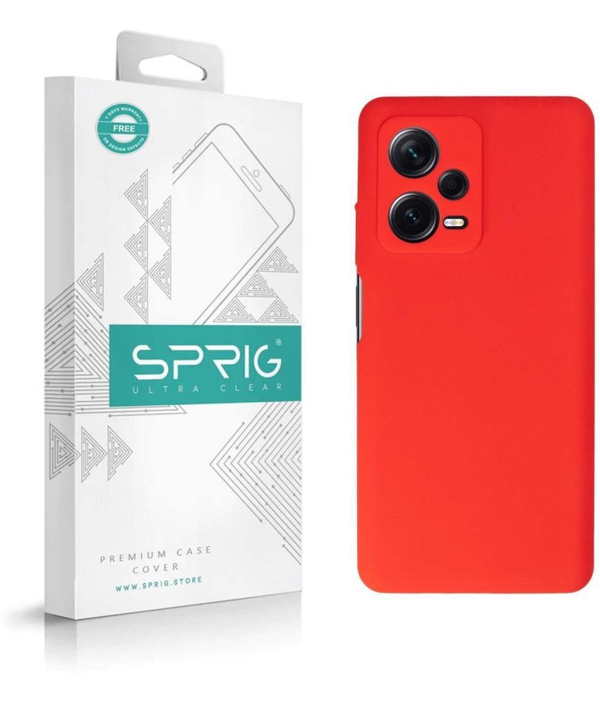     			Sprig Plain Cases Compatible For Silicon Redmi Note 12 Pro Plus ( Pack of 1 )