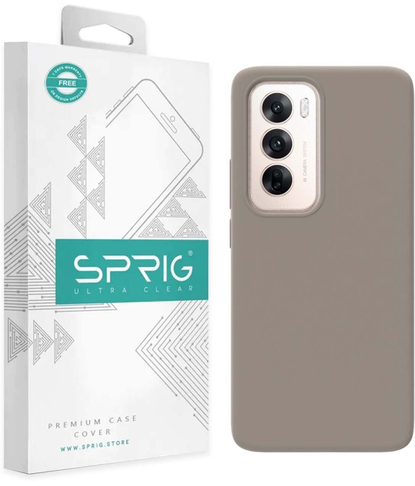     			Sprig Plain Cases Compatible For Silicon Oppo Reno 12 5G ( Pack of 1 )