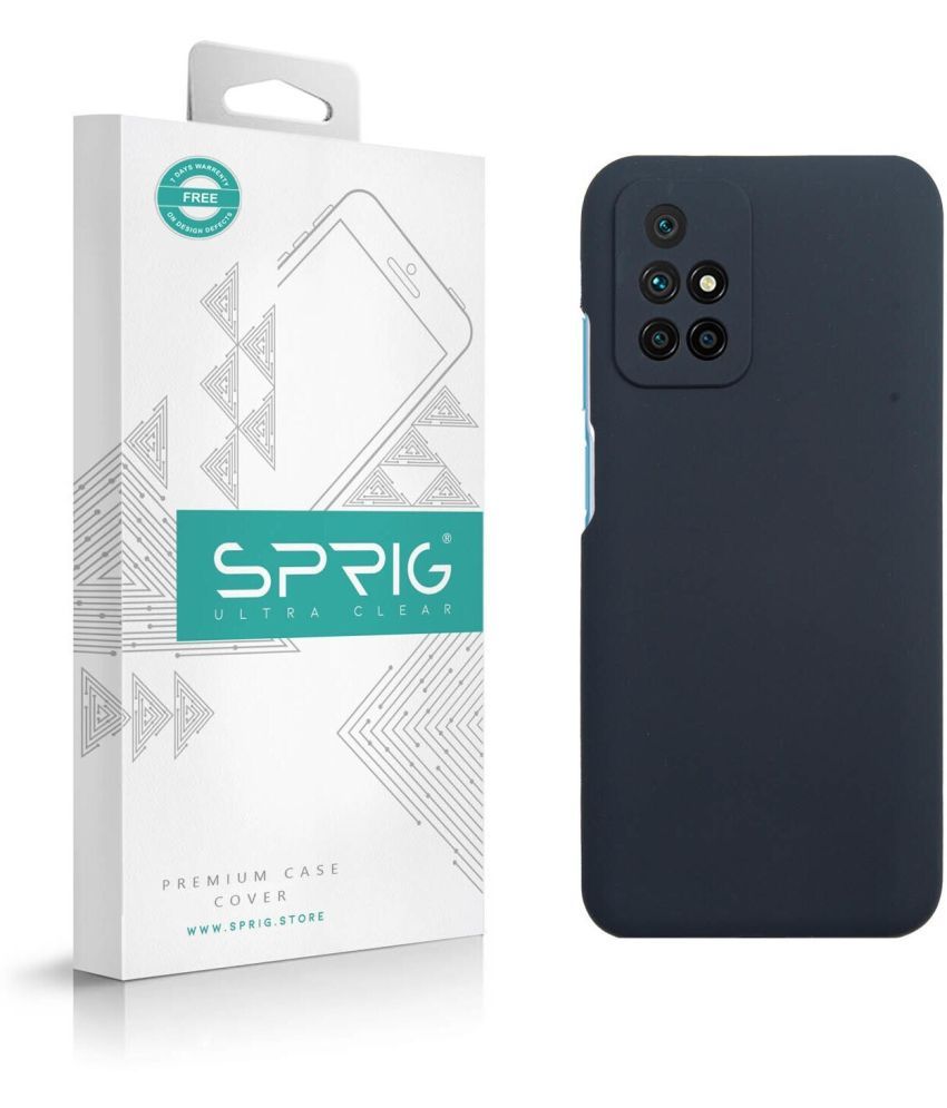     			Sprig Plain Cases Compatible For Silicon Mi Redmi 10 Prime ( Pack of 1 )