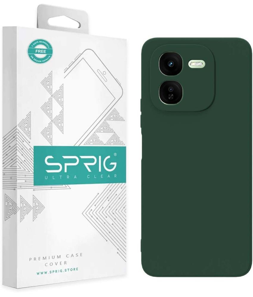     			Sprig Plain Cases Compatible For TPU Glossy Cases Iqoo Z9 5G ( Pack of 1 )